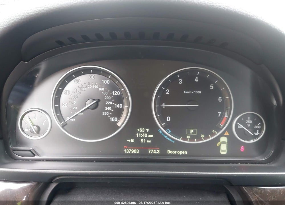 2014 BMW 528I XDRIVE VIN: WBA5A7C53ED614914