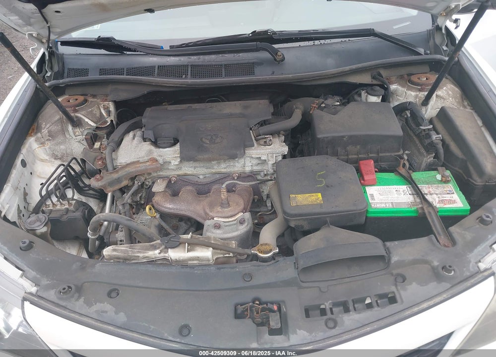 2012 TOYOTA CAMRY VIN: 4T1BF1FK4CU626634