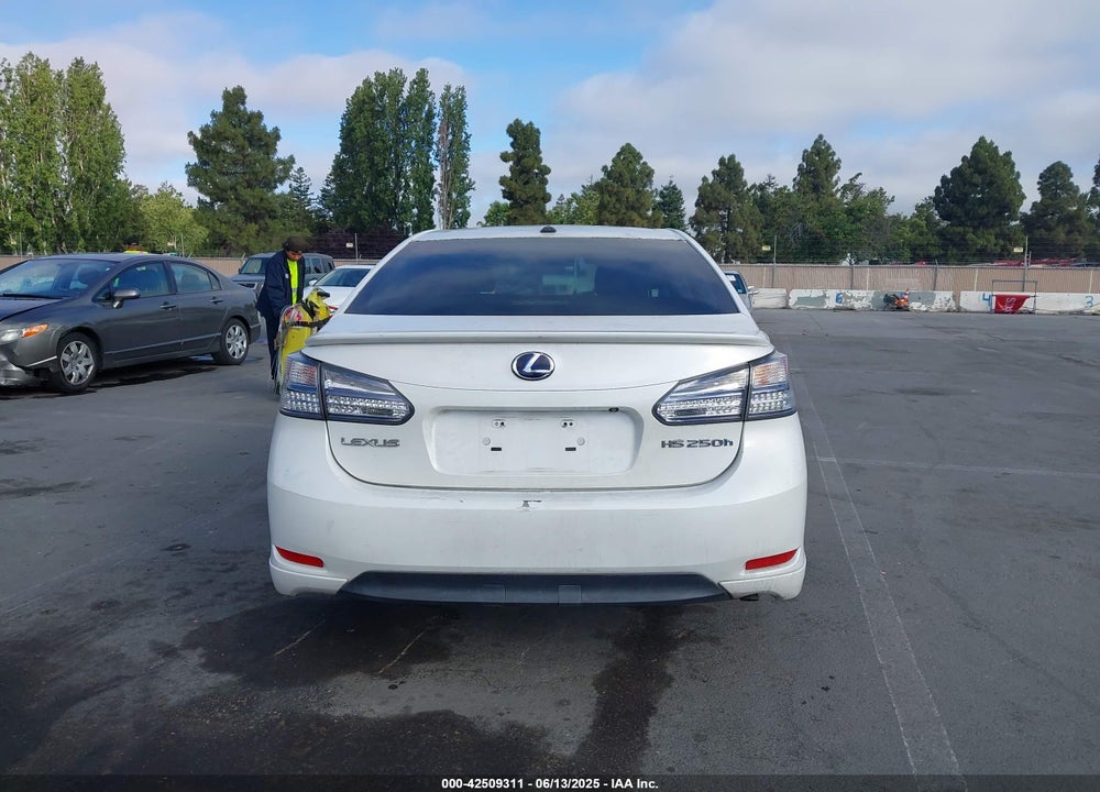 2010 LEXUS HS 250H VIN: JTHBB1BA5A2022143