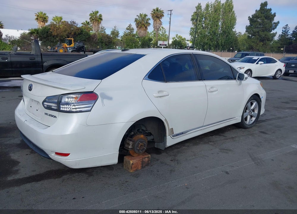 2010 LEXUS HS 250H VIN: JTHBB1BA5A2022143