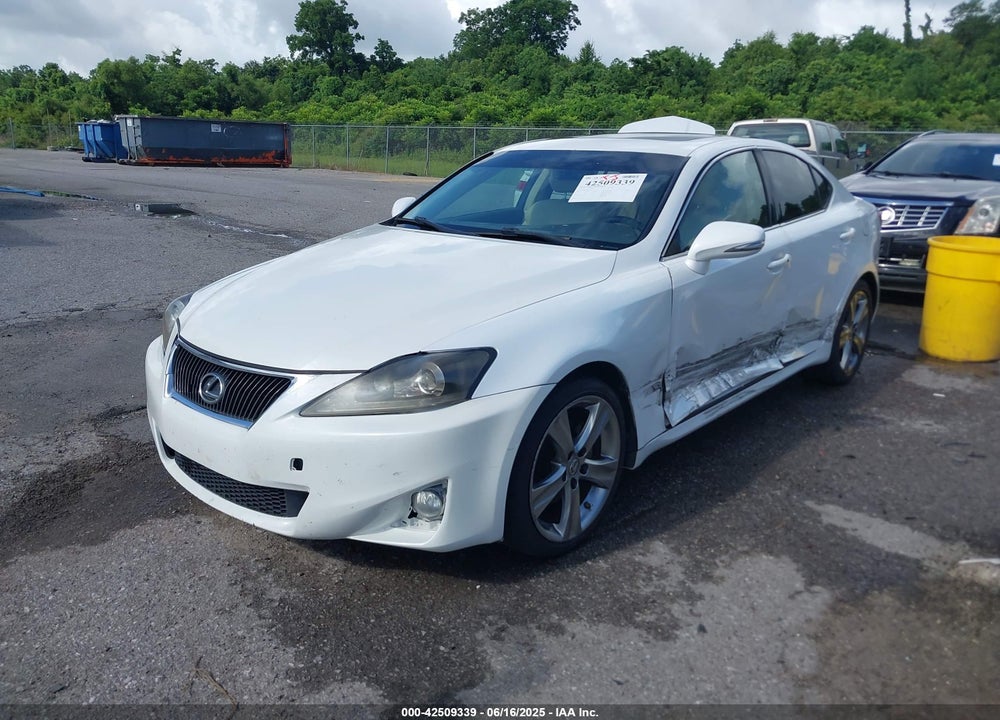 2012 LEXUS IS 250 VIN: JTHBF5C28C5166435