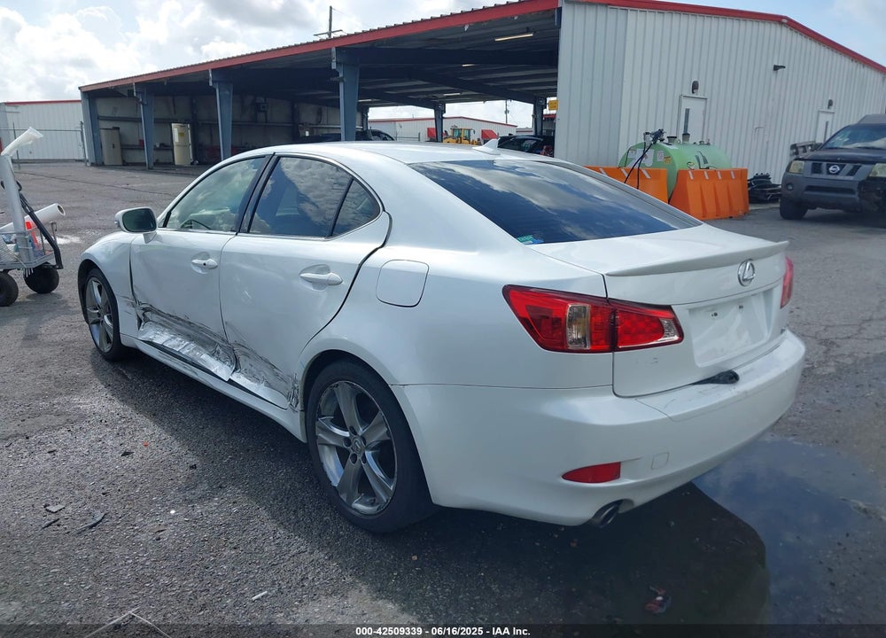 2012 LEXUS IS 250 VIN: JTHBF5C28C5166435