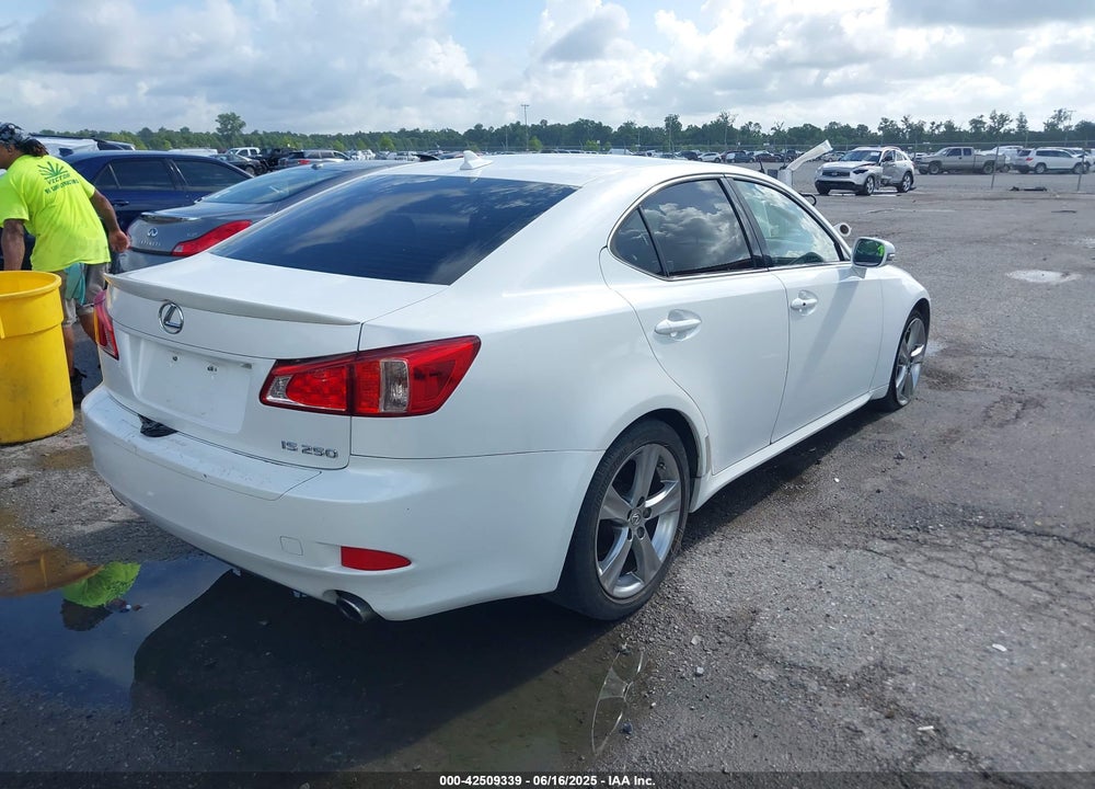 2012 LEXUS IS 250 VIN: JTHBF5C28C5166435
