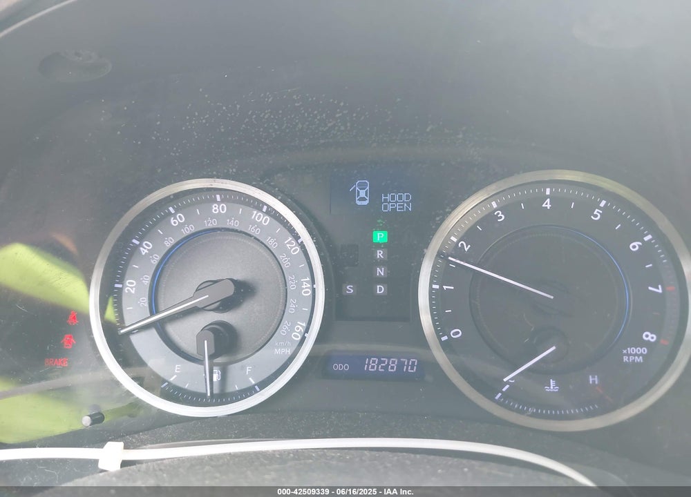 2012 LEXUS IS 250 VIN: JTHBF5C28C5166435