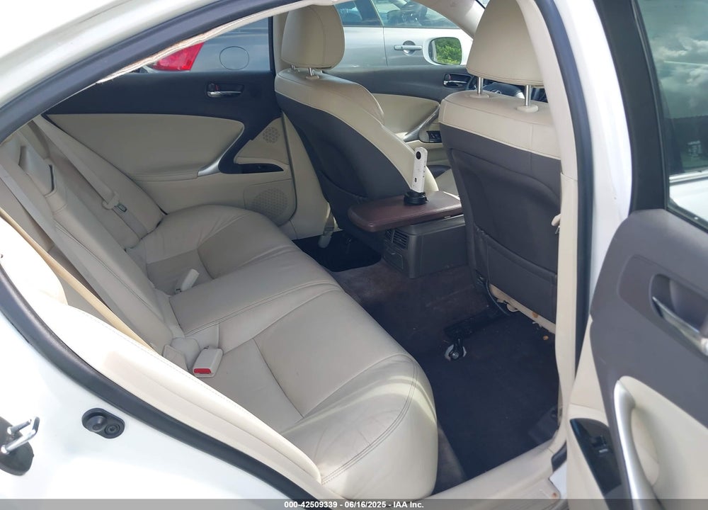 2012 LEXUS IS 250 VIN: JTHBF5C28C5166435