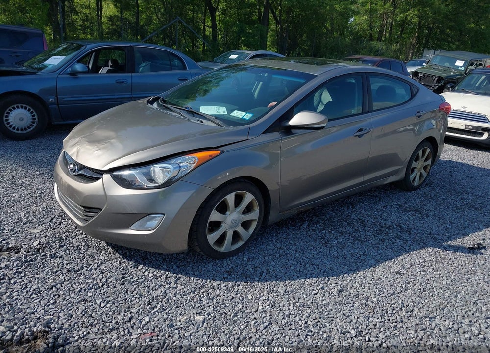 2011 HYUNDAI ELANTRA LIMITED VIN: 5NPDH4AE7BH010896