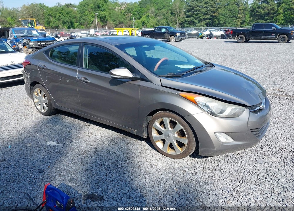 2011 HYUNDAI ELANTRA LIMITED VIN: 5NPDH4AE7BH010896