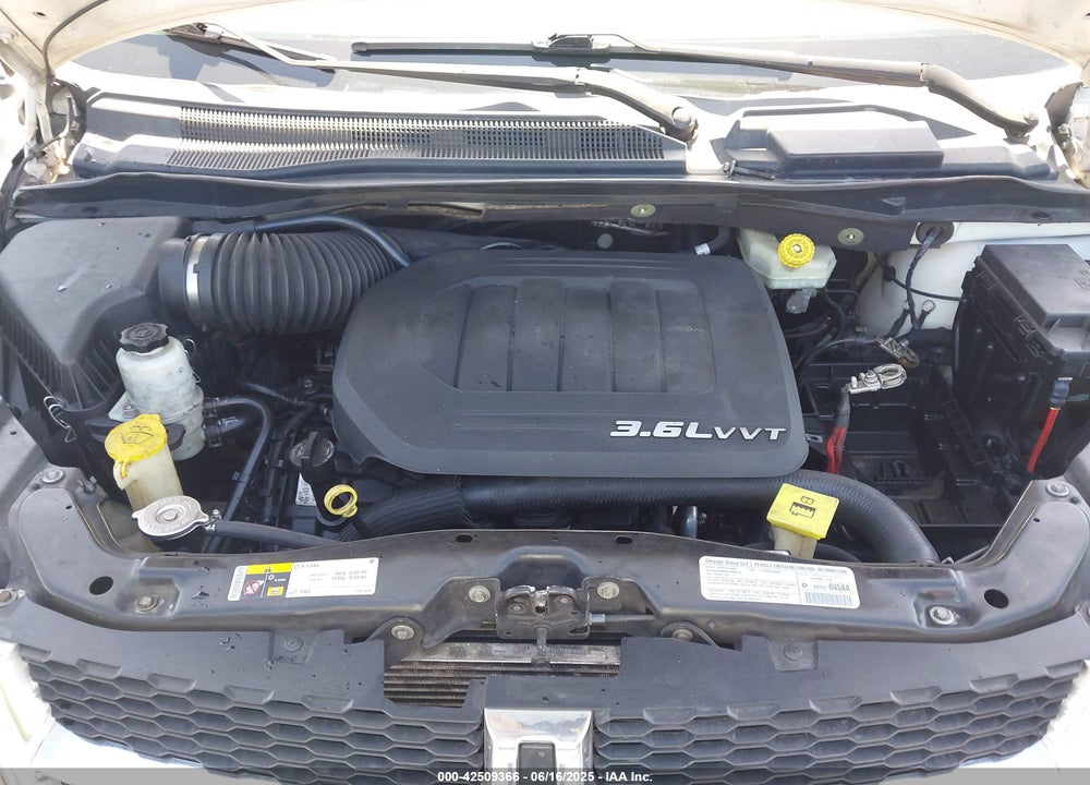 2013 DODGE GRAND CARAVAN SXT VIN: 2C4RDGCG4DR688416
