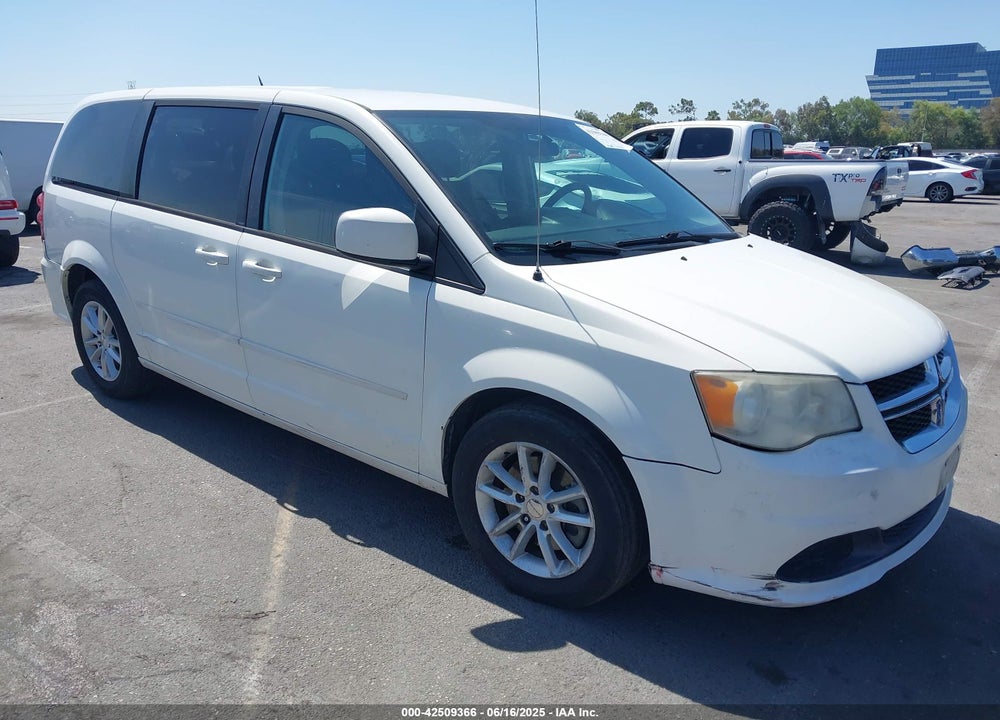 2013 DODGE GRAND CARAVAN SXT VIN: 2C4RDGCG4DR688416