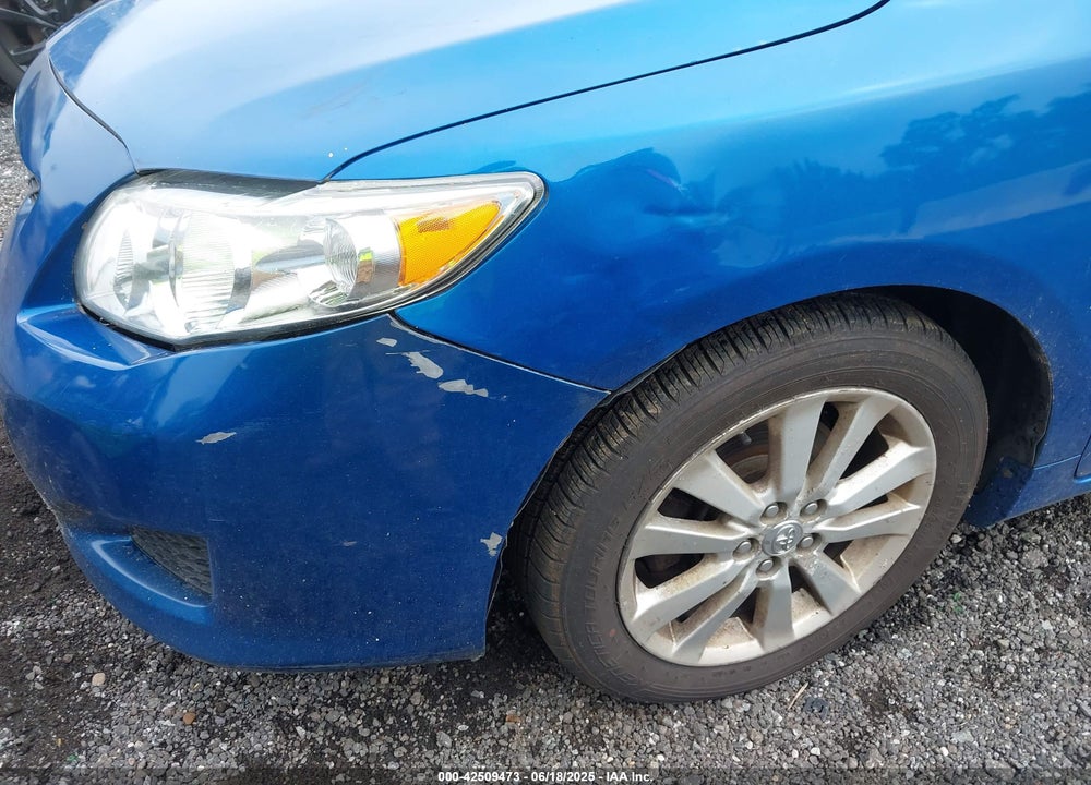 2009 TOYOTA COROLLA LE VIN: 2T1BU40E69C109534
