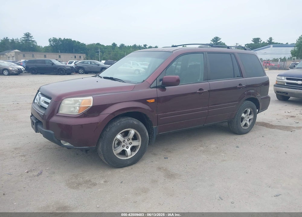 2007 HONDA PILOT EX-L VIN: 2HKYF18597H513543