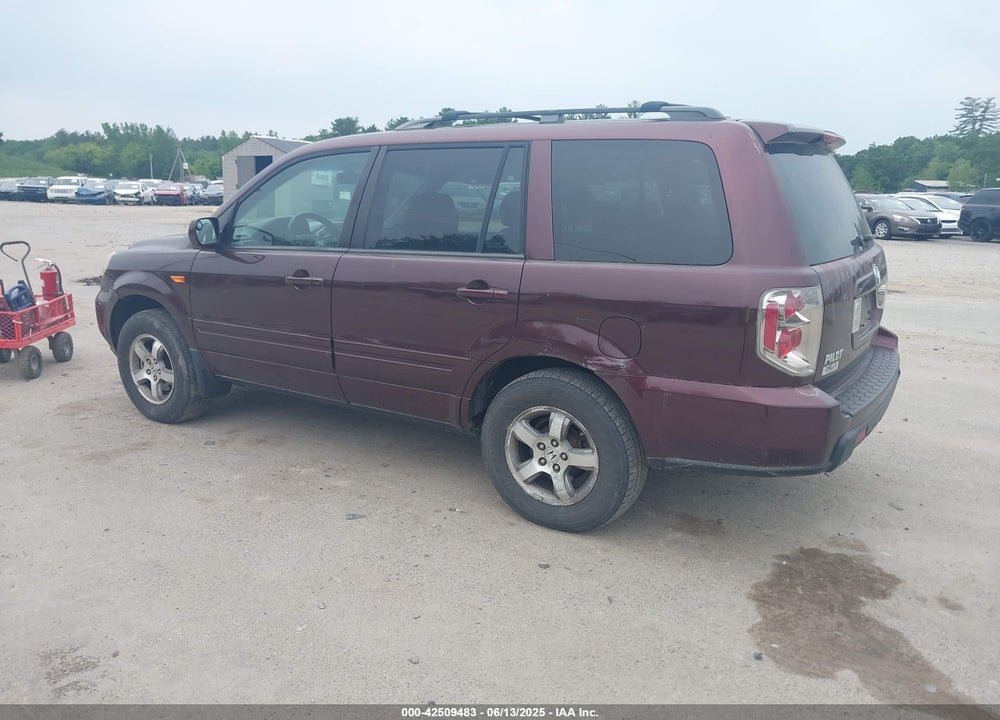 2007 HONDA PILOT EX-L VIN: 2HKYF18597H513543
