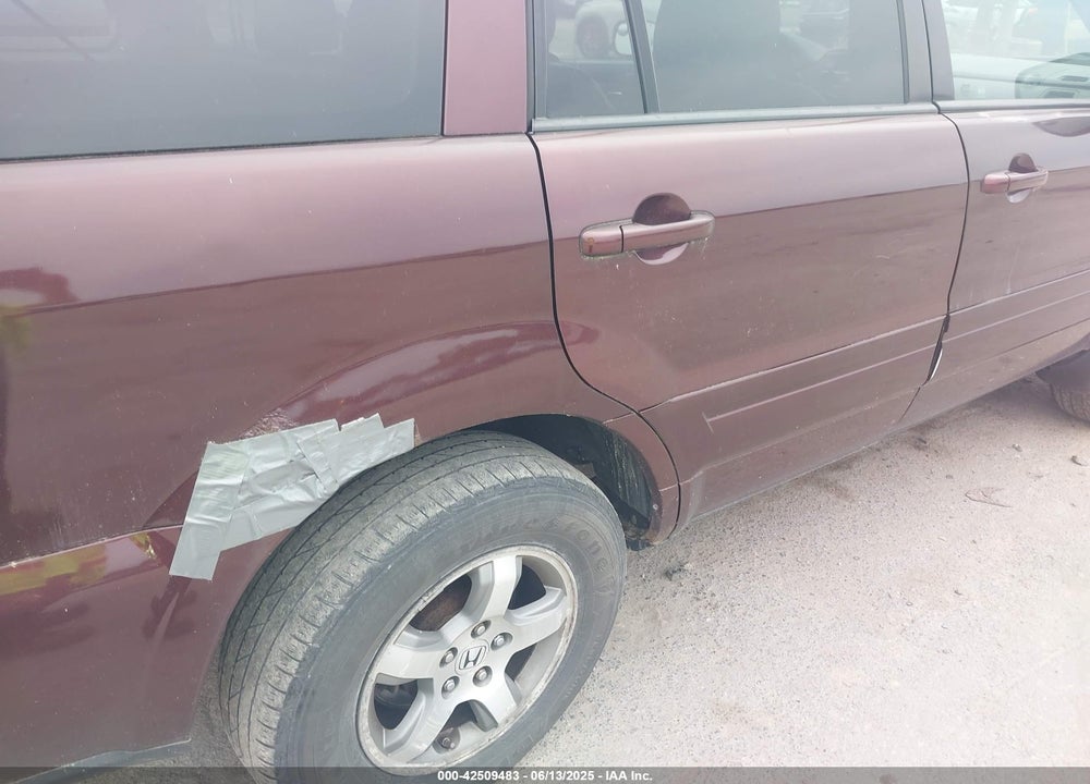 2007 HONDA PILOT EX-L VIN: 2HKYF18597H513543