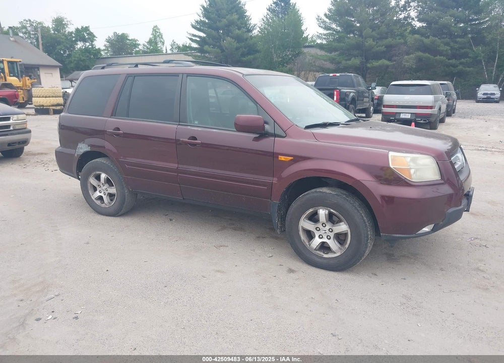 2007 HONDA PILOT EX-L VIN: 2HKYF18597H513543