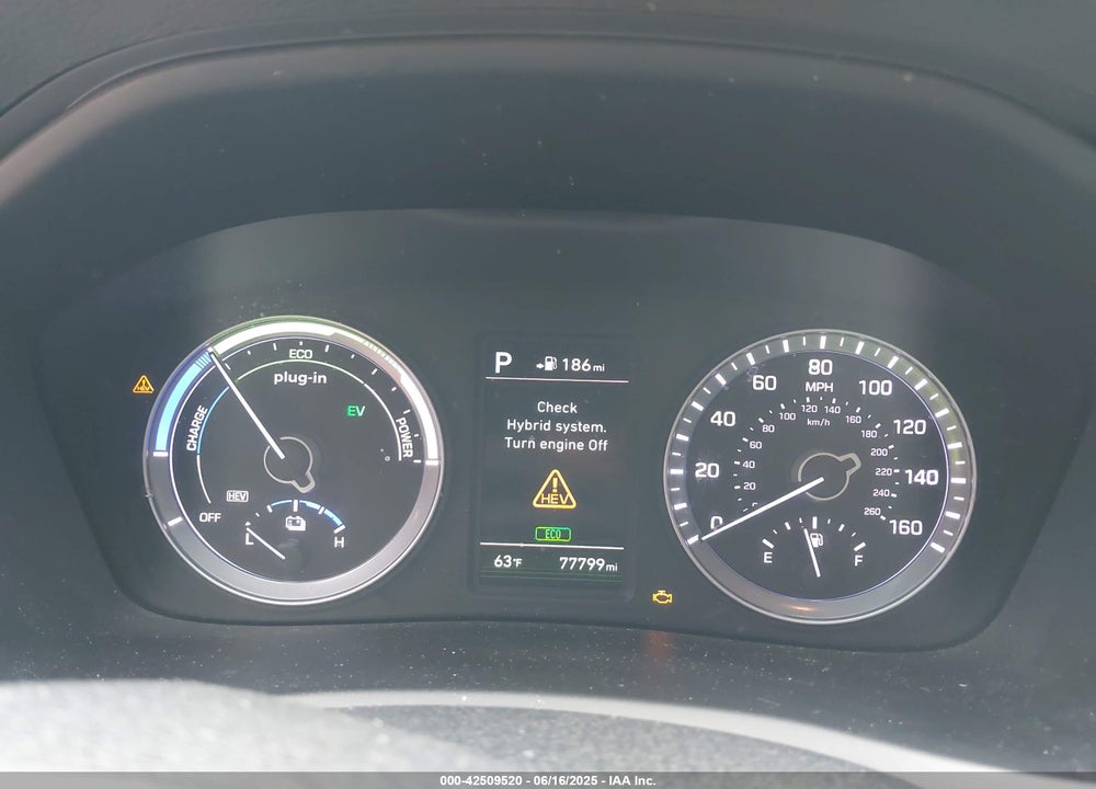 2019 HYUNDAI SONATA PLUG-IN HYBRID VIN: KMHE14L22KA093782