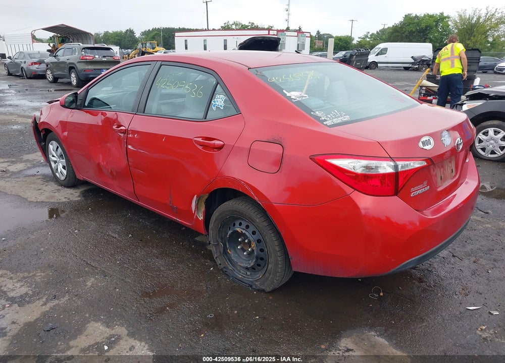 2014 TOYOTA COROLLA VIN: 5YFBURHE1EP138144