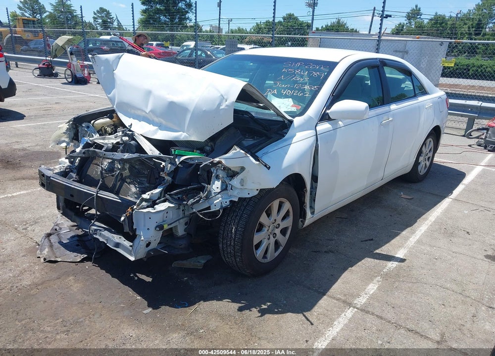 2008 TOYOTA CAMRY VIN: 4T1BE46K58U742789