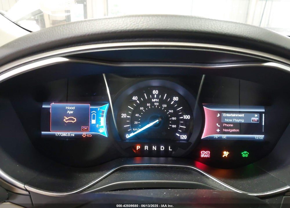 2014 FORD FUSION ENERGI SE LUXURY VIN: 3FA6P0PU9ER155383