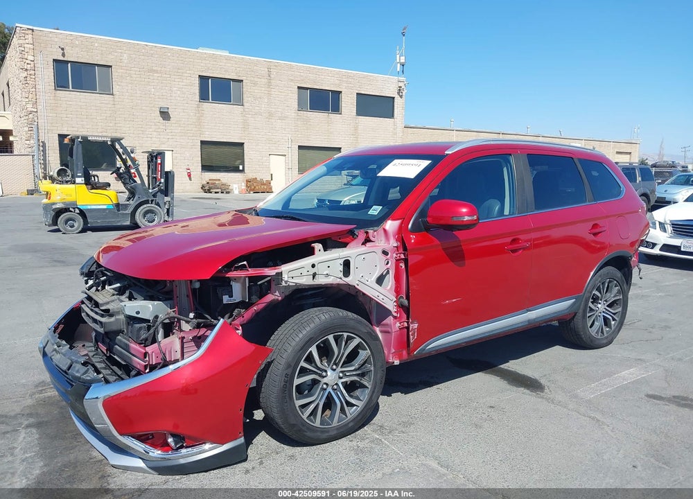 2017 MITSUBISHI OUTLANDER GT VIN: JA4JZ4AX8HZ032466