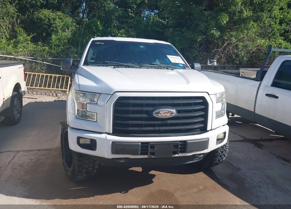 2016 FORD F-150 VIN: 1FTEW1EF8GKE30655