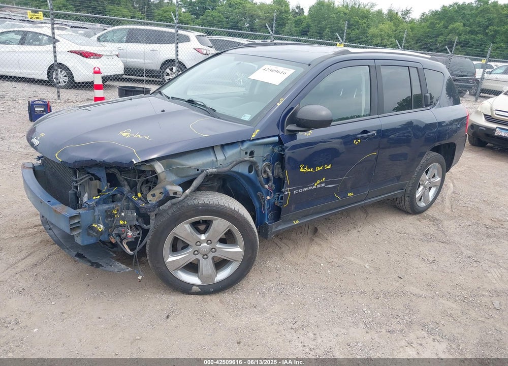 2012 JEEP COMPASS VIN: 1C4NJDCB6CD717717