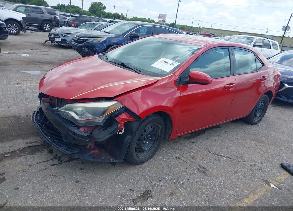 2016 TOYOTA COROLLA VIN: 5YFBURHE9GP406814