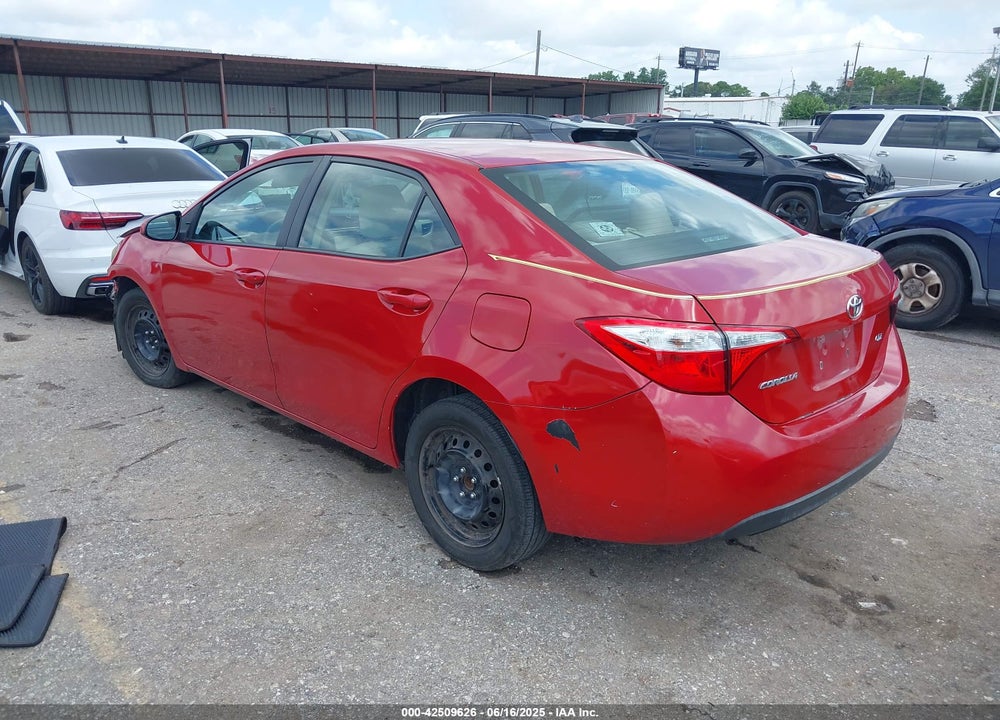 2016 TOYOTA COROLLA VIN: 5YFBURHE9GP406814