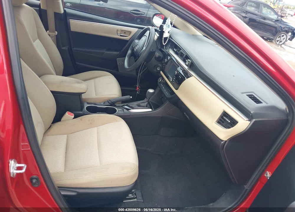 2016 TOYOTA COROLLA VIN: 5YFBURHE9GP406814