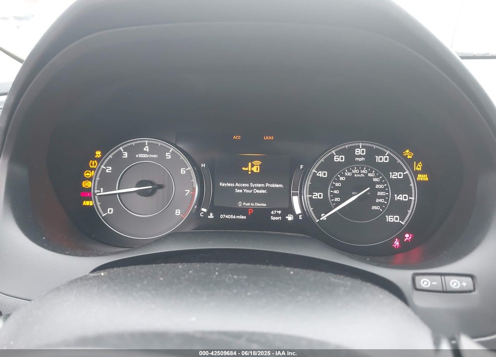 2020 ACURA RDX VIN: 5J8TC2H34LL002840