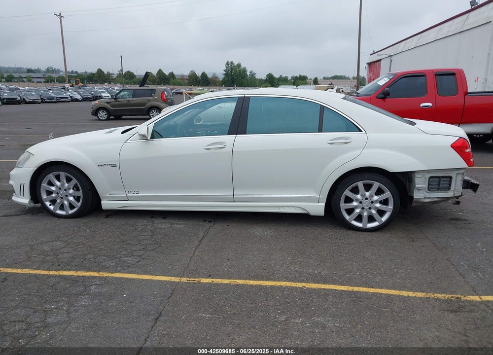 2008 MERCEDES-BENZ S CLASS VIN: WDDNG86X98A171426