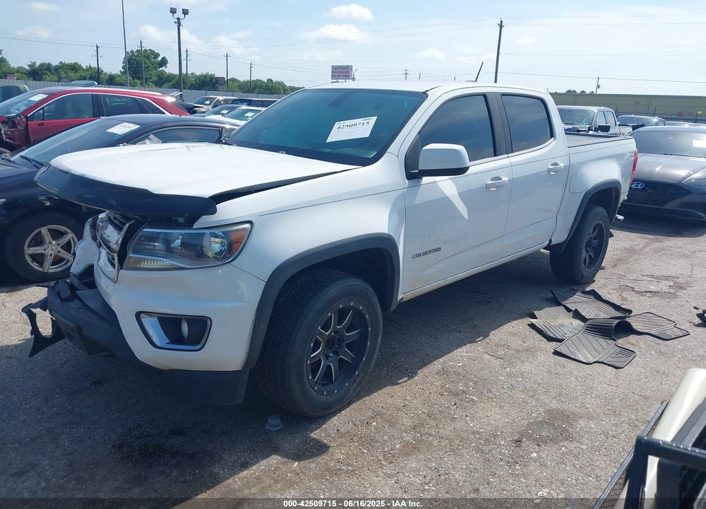 2015 CHEVROLET COLORADO VIN: 1GCGSBE35F1209681
