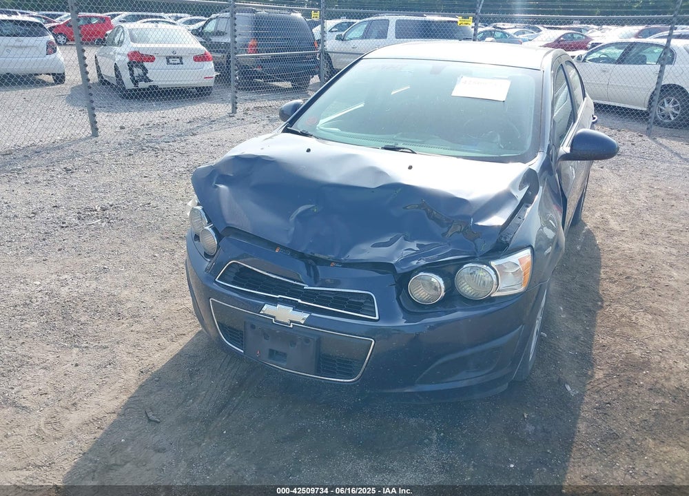 2016 CHEVROLET SONIC VIN: 1G1JC5SH2G4176264