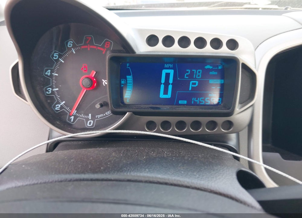 2016 CHEVROLET SONIC VIN: 1G1JC5SH2G4176264