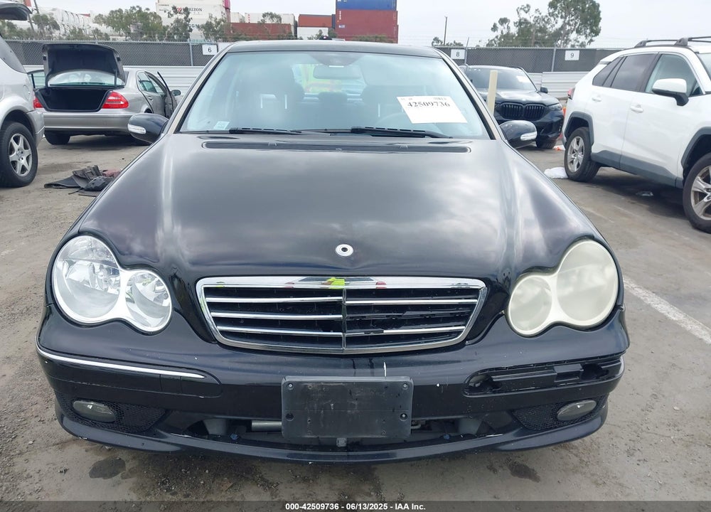 2007 MERCEDES-BENZ C 230 SPORT VIN: WDBRF52H87A939101