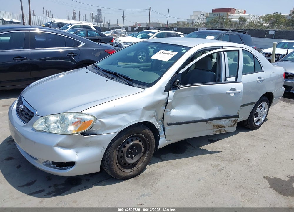 2007 TOYOTA COROLLA CE VIN: JTDBR32E570108648