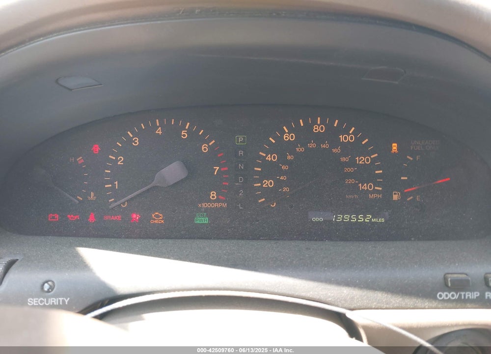 1995 LEXUS ES 300 VIN: JT8GK13T7S0099471