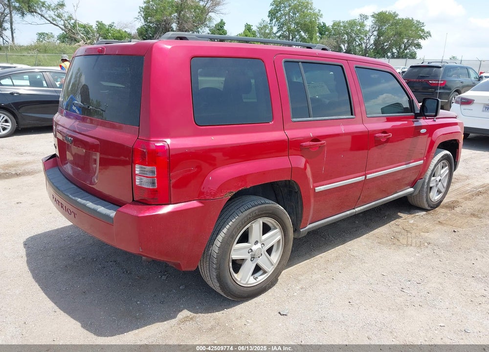 2010 JEEP PATRIOT SPORT VIN: 1J4NF1GB9AD623753