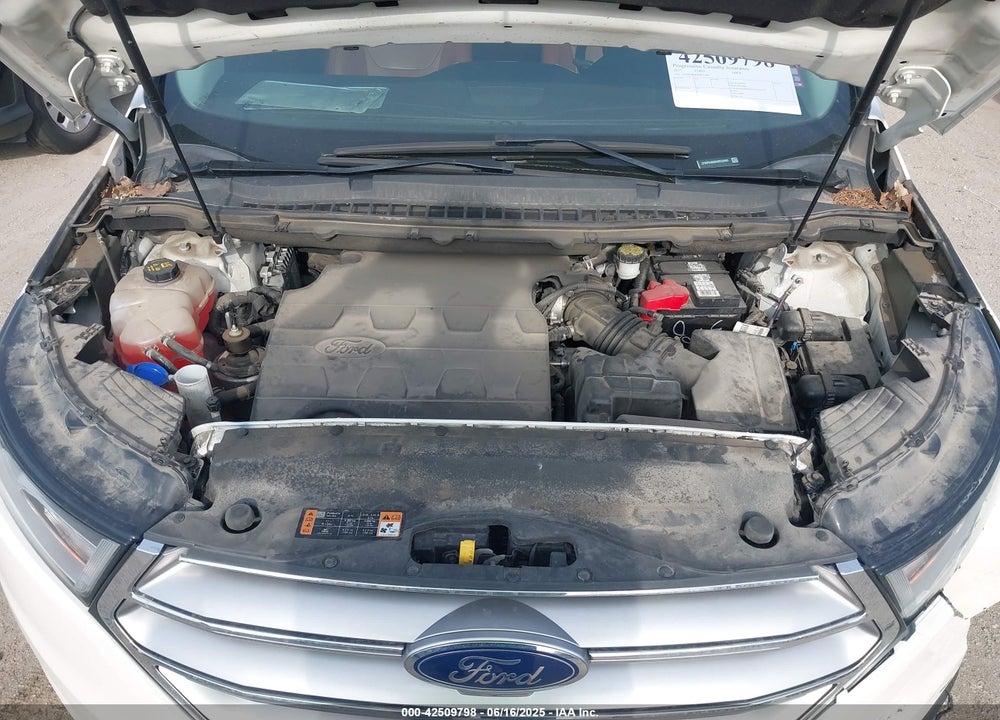 2017 FORD EDGE TITANIUM VIN: 2FMPK4K86HBC54983