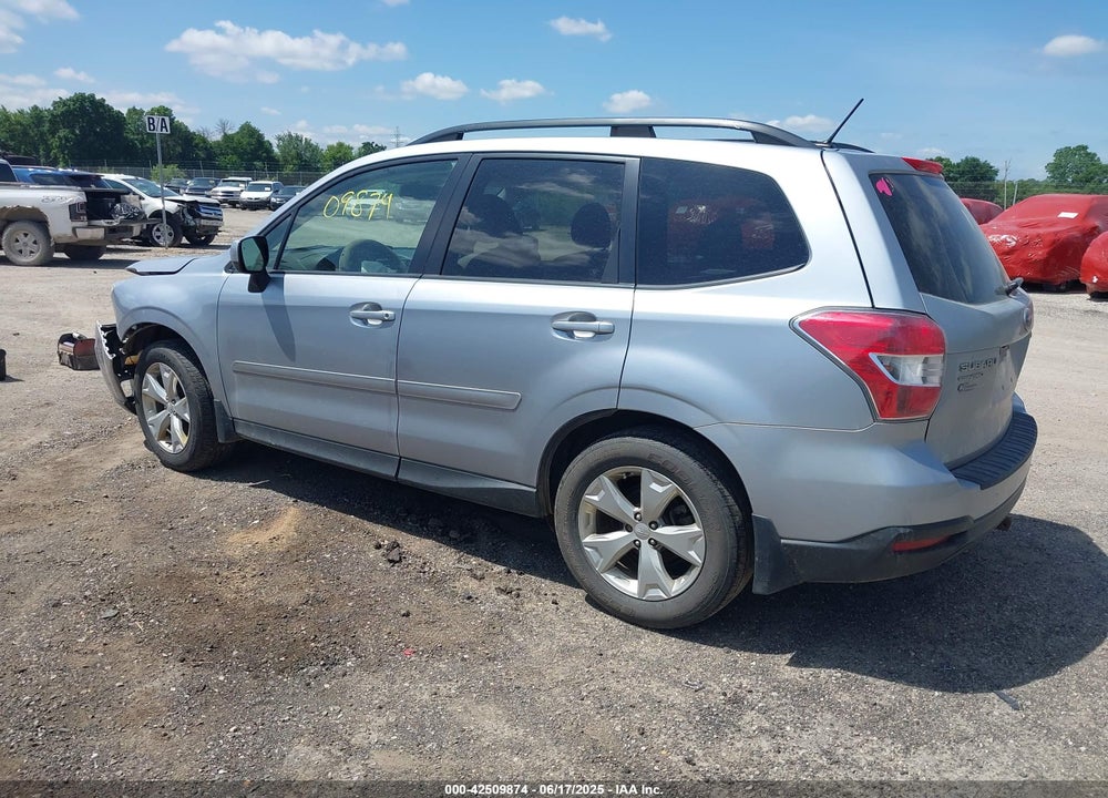 2014 SUBARU FORESTER VIN: JF2SJAGC1EH479888