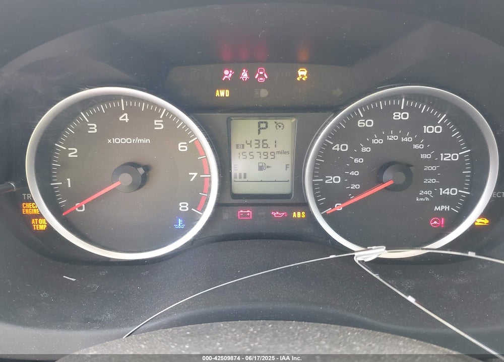2014 SUBARU FORESTER VIN: JF2SJAGC1EH479888