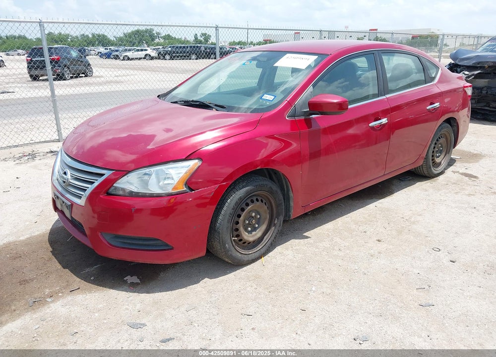 2014 NISSAN SENTRA VIN: 3N1AB7AP8EL634995