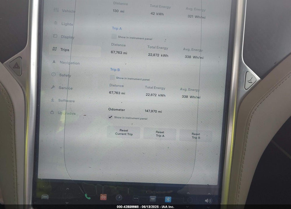 2015 TESLA MODEL S VIN: 5YJSA1H24FF081239