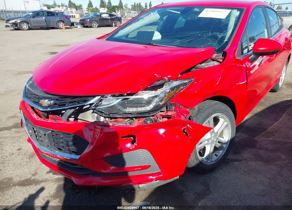 2017 CHEVROLET CRUZE LT AUTO VIN: 1G1BE5SM1H7205717