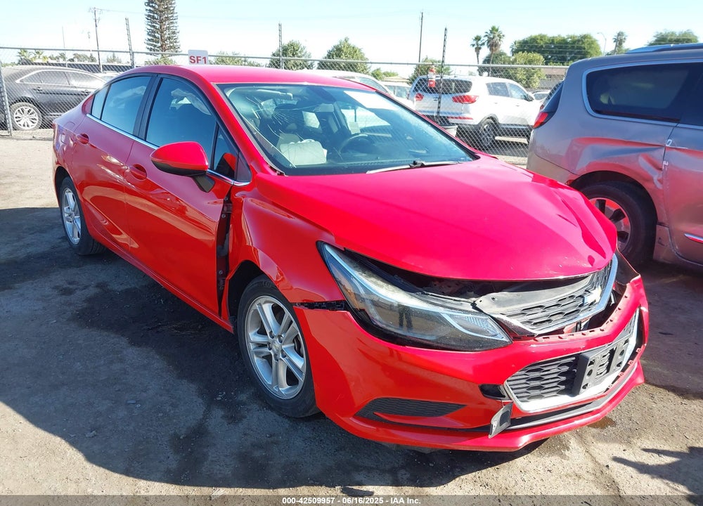 2017 CHEVROLET CRUZE LT AUTO VIN: 1G1BE5SM1H7205717
