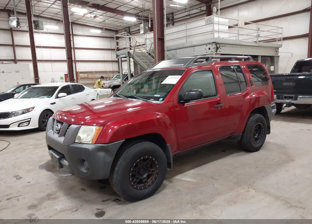 2008 NISSAN XTERRA X VIN: 5N1AN08W88C515879