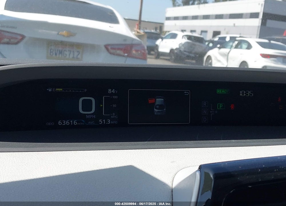 2016 TOYOTA PRIUS TWO VIN: JTDKBRFUXG3513086