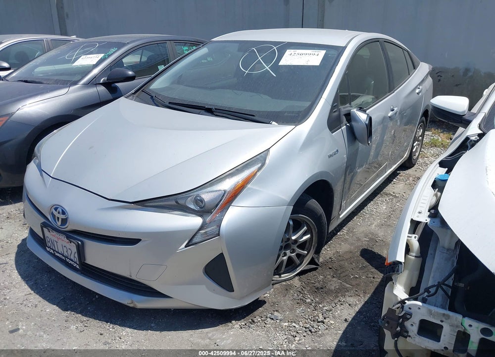 2016 TOYOTA PRIUS TWO VIN: JTDKBRFUXG3513086