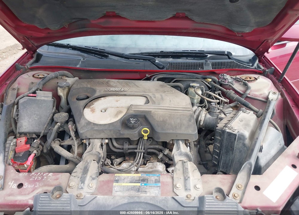 2006 CHEVROLET IMPALA VIN: 2G1WU581669300657