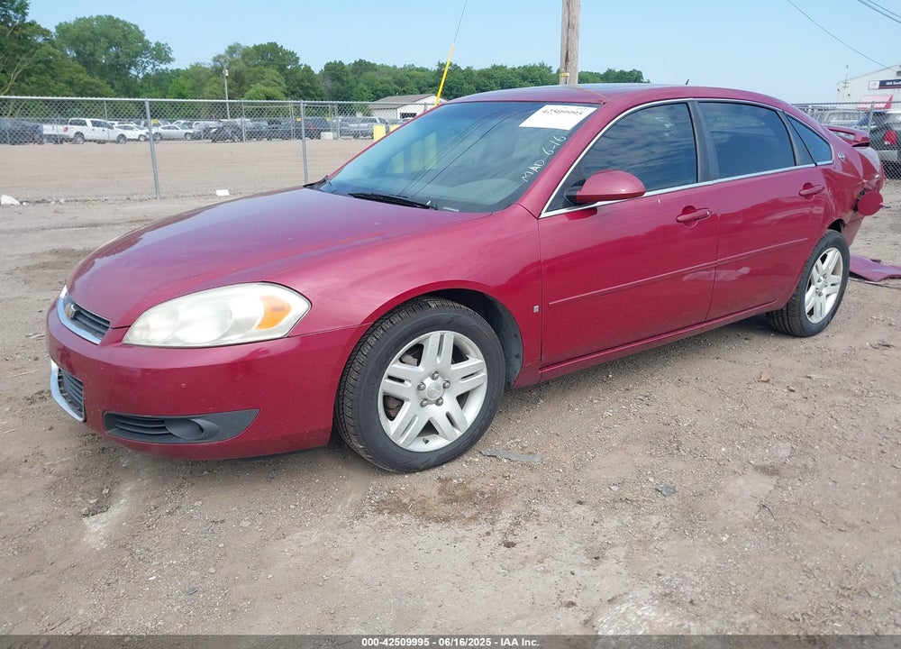 2006 CHEVROLET IMPALA VIN: 2G1WU581669300657