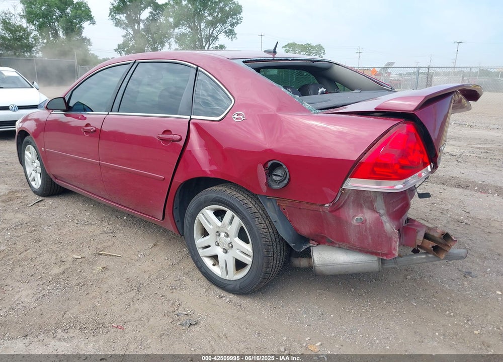 2006 CHEVROLET IMPALA VIN: 2G1WU581669300657